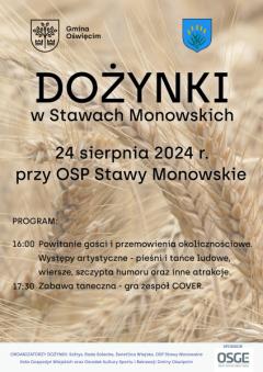 Dożynki sołeckie w Stawach Monowskich