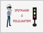 Spotkanie z policjantem Pod hasłem „Bezpieczne wakacje – bezpieczny na drodze”