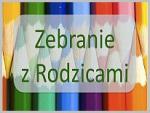 ZEBRANIE Z RODZICAMI NA ROK SZKOLNY 2025/2026