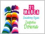 Wyzwanie - Dzień kolorowych skarpet - Światowy Dzień Zespołu Downa
